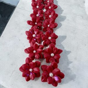 Χειροποίητα Σκουλαρίκια Πηλός Velvet Rose 6 Χειροποίητα Σκουλαρίκια Πηλός Velvet Rose - Image 3