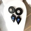 Χειροποίητα Σκουλαρίκια Πηλός Blue Aura 13 Σκουλαρίκια Blue Aura