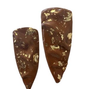 Σκουλαρίκια Σοκολατένιο Φύλλο 3 IMG E6045