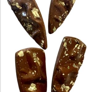 Alternative view of Σκουλαρίκια Σοκολατένιο Φύλλο