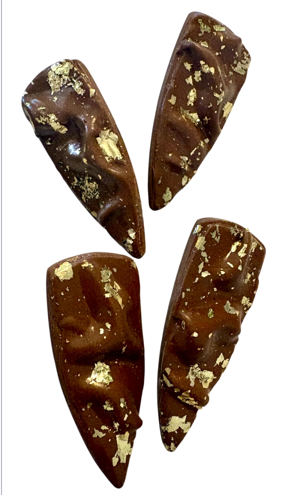 Σκουλαρίκια Σοκολατένιο Φύλλο Σκουλαρίκια Σοκολατένιο Φύλλο - Image 2