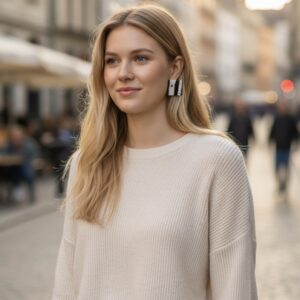 Σκουλαρίκια Ζέβρα Alternative view of Σκουλαρίκια Ζέβρα