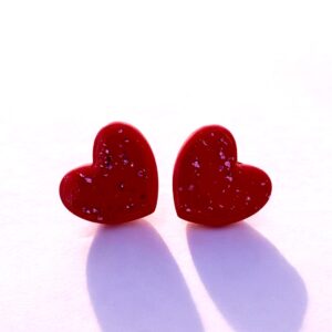 Σκουλαρίκια Red Velvet Alternative view of Σκουλαρίκια Red Velvet