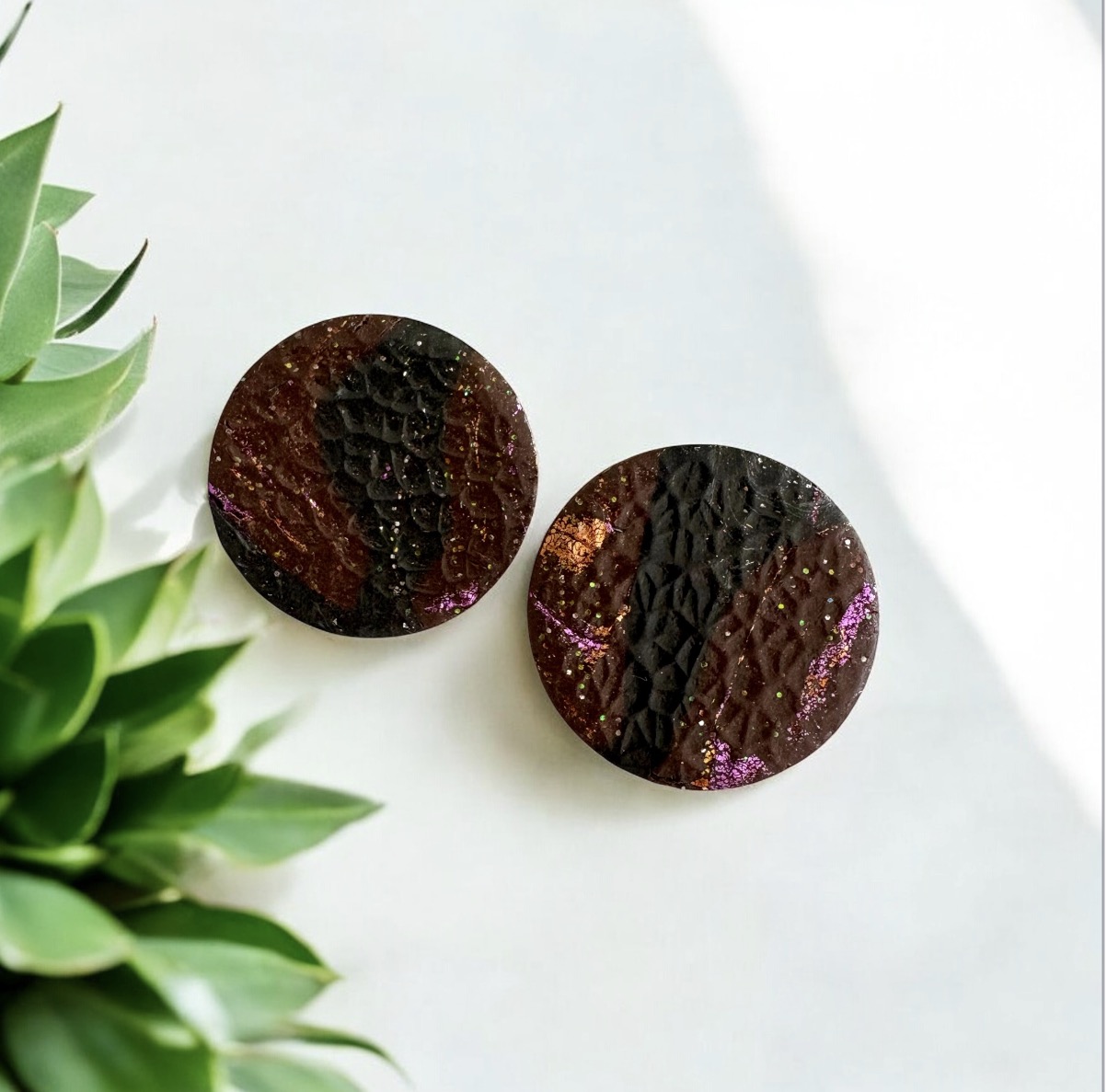 Σκουλαρίκια Black Sky