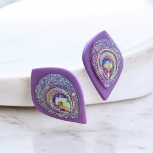 Σκουλαρίκια Παγώνι