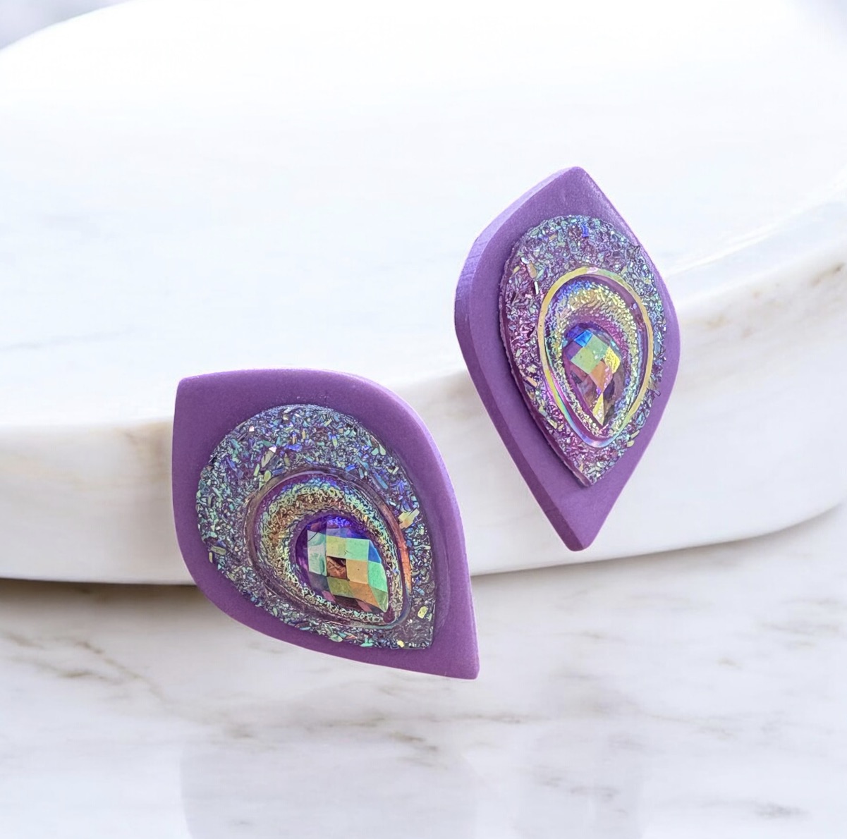 Σκουλαρίκια Παγώνι