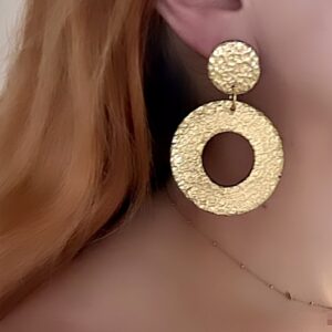 Alternative view of Σκουλαρίκια Χρυσοί Κρίκοι